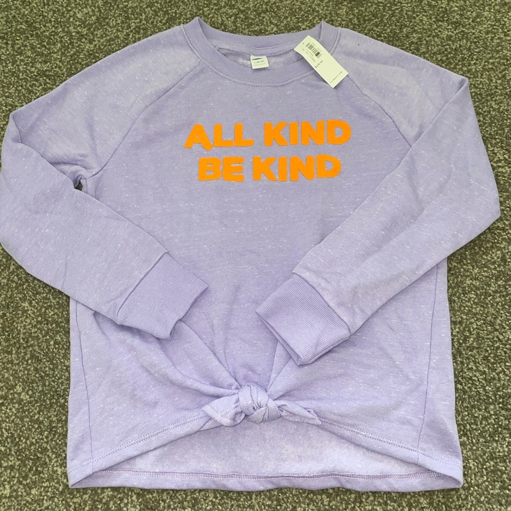 Old Navy Knotted sweatshirt.
